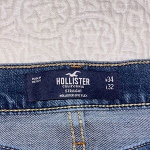 (New) Hollister Men's Dark Blue Slim Jeans